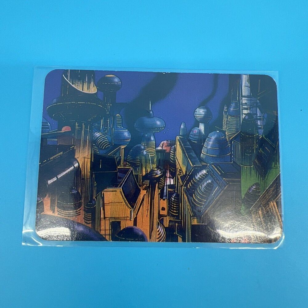 1985 Hasbro Transformers Card An Energy Wasteland #43 Series 1